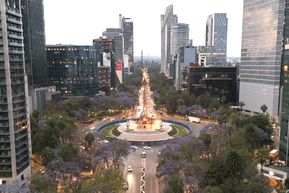 Vista aérea de Reforma