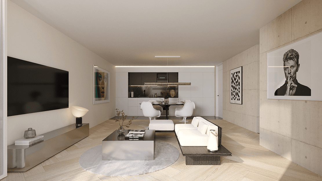 Sala-comedor vista 2